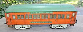 4151 American Flyer Prewar Standard Gauge Bunker Hill Passenger Pullman Car Orange B2