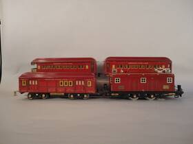 1927 American Flyer 4667 Original Prewar Chicago Inch Legion Limited Passenger Set