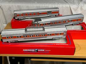 6-48935 American Flyer 6-46935 3 Car Streamline Passenger Set 6-48935 American Flyer 6-46935 3 Car Streamline Passenger Set