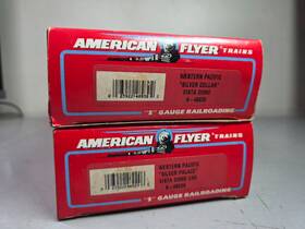6-48929 American Flyer 48930 Set Of 2 Western Pacific Vista Dome Passenger Cars Nib