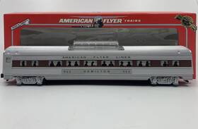 6-48942 American Flyer S Scale Afl Silver Flash Hamilton Vista Dome #962 Mt/box