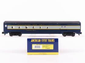 6-48957 American Flyer S Scale B&o Railway Combine Passenger Car Inch Capitol Hill