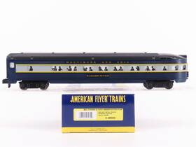 6-48960 American Flyer S Scale B&o Railway Obs Passenger Car Inch Wabash River