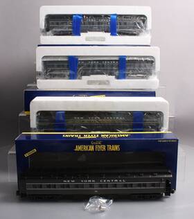 6-48990 American Flyer S New York Central Heavyweight Passenger Cars Set Of 4
