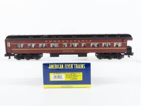 6-49908 American Flyer S Prr Pennsylvania Observation Passenger Inch Skyline View
