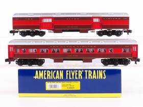 6-49923 American Flyer S Scale Alton Limited Heavyweight Passenger 2-car Set