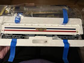 6-49929 American Flyer S Scale Freedom Display Car #3510 Ln/box