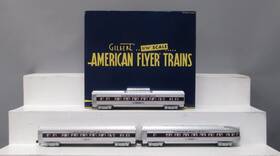 6-49930 American Flyer S Scale Santa Fe Streamliner Passenger Cars Set Of 3