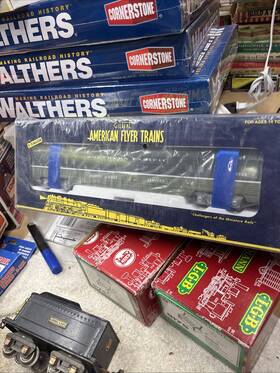 6-49935 American Flyer Add-on Baggage Car Northern Pacific Np #8929 New S Gauge