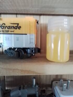 6-49936 American Flyer Rio Grande Passenger Car Paint. Make Your Own Car. Read Description