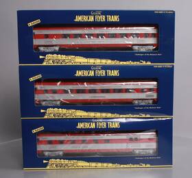 6-49949 American Flyer S Scale Texas Special Streamliner Passenger Set Of 3 Ln