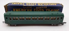 655-g American Flyer Vintage S Lines Green Pullman Passenger Car