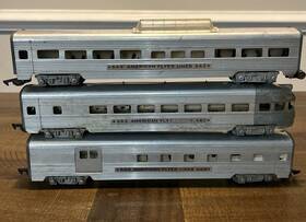 Pa1125 American Flyer Vintage S Gauge Passenger Cars 660 662 663 Aluminum Parts Restore
