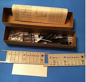 5024 American Standard O Scale Great Northern Airslide Hopper Car Model Kit 5024 American Standard O Scale Great Northern Airslide Hopper Car Model Kit