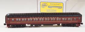 71703-1 American Z Line Azl Pennsylvania Paired Window Coach Pullman Car Z-scale Z-gauge