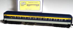 71745-0 American Z Line Azl Chesapeake And Ohio Paired Window Coach Pullman Car Scale Gauge