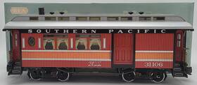 31106 Aristo-craft G Scale Southern Pacific Combine Car With Metal Wheels Ex/box