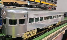 Art-32300 Aristo-craft #1 G Guage 1 29 Scale Undecorated Smoothside Passenger Car 33400