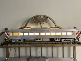 Aristocraft 819725025256 G Scale 1 29 Rail Diesel Car New York Central Budliner