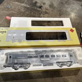 Art-32405 Aristocraft Aristo Craft Santa Fe Streamline Observation Car Aluminum Passenger