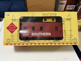 Art-42108 Aristocraft Aristo Craft G / 1 Gauge Southern Steel Long Caboose Smoke And Light Nib
