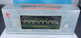 Rea-31104 Aristocraft Aristo-craft Santa Fe Inch Old Time Passenger Car G Gauge L/n In The Box