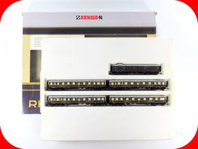 0142 Arnold N Scale Rheingold Express Deutsche Reichsbahn Passenger Set