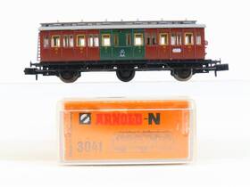 1271 Arnold 3041 N Kpev Prussian 2nd/3rd Class Compartment Coach Passenger #1271