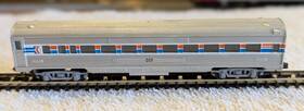 0351a Arnold Rapido Amtrak Lightweight Corrugated Coach Car #351 N Scale 1of 2