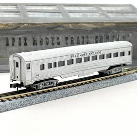 0351b Arnold Rapido Baltimore Ohio Lightweight Corrugated Passenger 351 N Scale