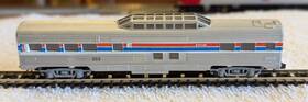 0353a Arnold Rapido Amtrak Lightweight Corrugated Dome Car #353 N Scale