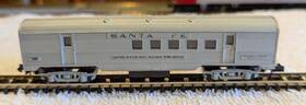 0358s Arnold Rapido Santa Fe Lightweight Corrugated Rpo Car 358 N Scale