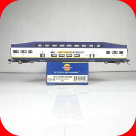 10144 Athearn N Scale West Coast Express Bombardier Coach Car #301 10144 Athearn N Scale West Coast Express Bombardier Coach Car #301