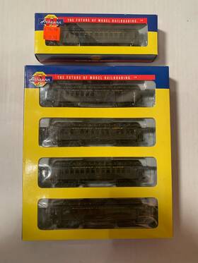 11842 Athearn 11862 N Scale Southern Pacific Overland 4-pack And Coach