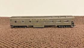 1617 Athearn #1517 Santa Fe #1617 Observation Car - Ho Scale
