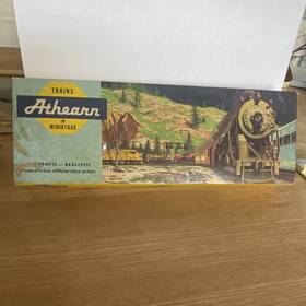 Athearn 1841-2 69 Ho Box With 13 Original Tracks Out Train