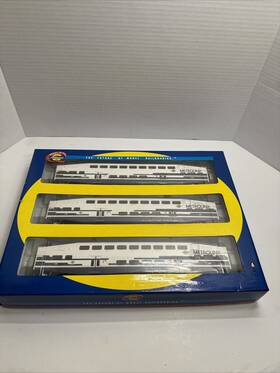 25920 Athearn 2580 Ho Bombardier Control Car 609 Coach 108 125 Metrolink