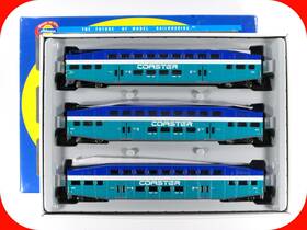 25908 Athearn Ho Scale San Diego Coaster Bombardier Set #2303 2401 2405