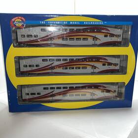 25910 Athearn New Mexico Rail Runner Coach Car Bombardier Control Ho Rare