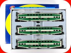 25935 Athearn Ho Scale Go Transit Bombardier Passenger Set #2029 2047 2072 -