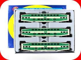25943 Athearn Ho Scale Go Transit Bombardier Passenger Set #2014 2075 2144 -