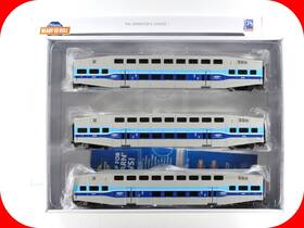 25967 Athearn Ho Scale Amt Bombardier Passenger Coaches #2026 2030 2037