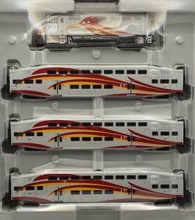 25994 Athearn Rare New Mexico-rail Runner Commuter Train - Dcc Quick Connect