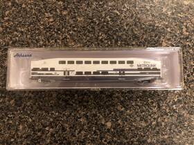 28583 Athearn N Scale Bombardier Coach Car Metrolink #183 28583 Athearn N Scale Bombardier Coach Car Metrolink #183