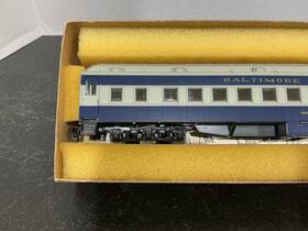 3809 Athearn 3309 Ho Blue Box Standard Passenger Car Baltimore And Ohio B&o 3809 Athearn 3309 Ho Blue Box Standard Passenger Car Baltimore And Ohio B&o