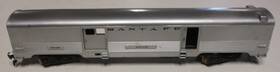 3448 Athearn Ho Scale Santa Fe #3448 Baggage Car Streamline Lighted
