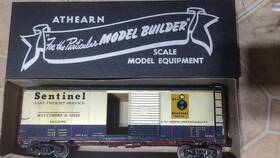 Athearn 46609 Vintage O Gauge B&o Sentinel Boxcar From Kit Baltimore And Ohio 466096 O.b