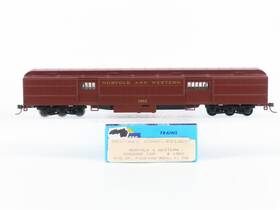 5102p Athearn Ho Scale Bev-bel Nw Norfolk And Western Baggage Passenger Car #1962