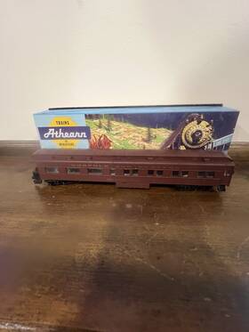 5145 Athearn Vtg Athearn/bev-bel Ho Scale Observation Car Built Kit N&w Ohio County 5145 Athearn Vtg Athearn/bev-bel Ho Scale Observation Car Built Kit N&w Ohio County