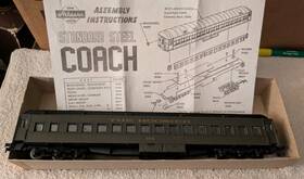 5477 Athearn Ho Monon Inch The Hoosier Standard Coach Passenger Car Vintage